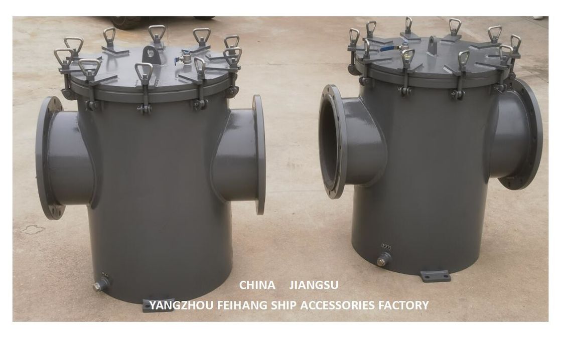 (고무 안감) 흡입 굵은 정수 필터 AS350 CB/T497-2012 해양 해수 필터