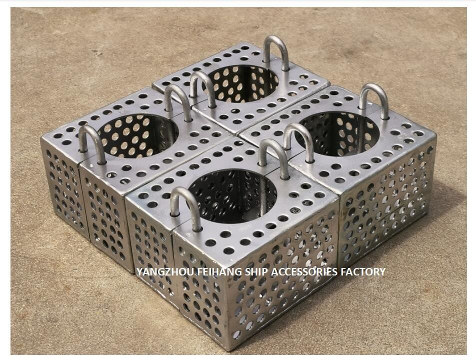 빌지 라인 용 필터 박스 Fh-125a-Jis F7206 마린 로즈 박스 Jis F7206-1998 해양 강판 빌지 워터 필터 박스