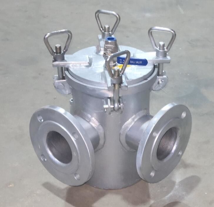 해양 흡수 조잡한 물 필터 AS80 CB/T497 주요 바닷물 펌프 유입구 조잡한 물 필터 BRS80 CBM1061