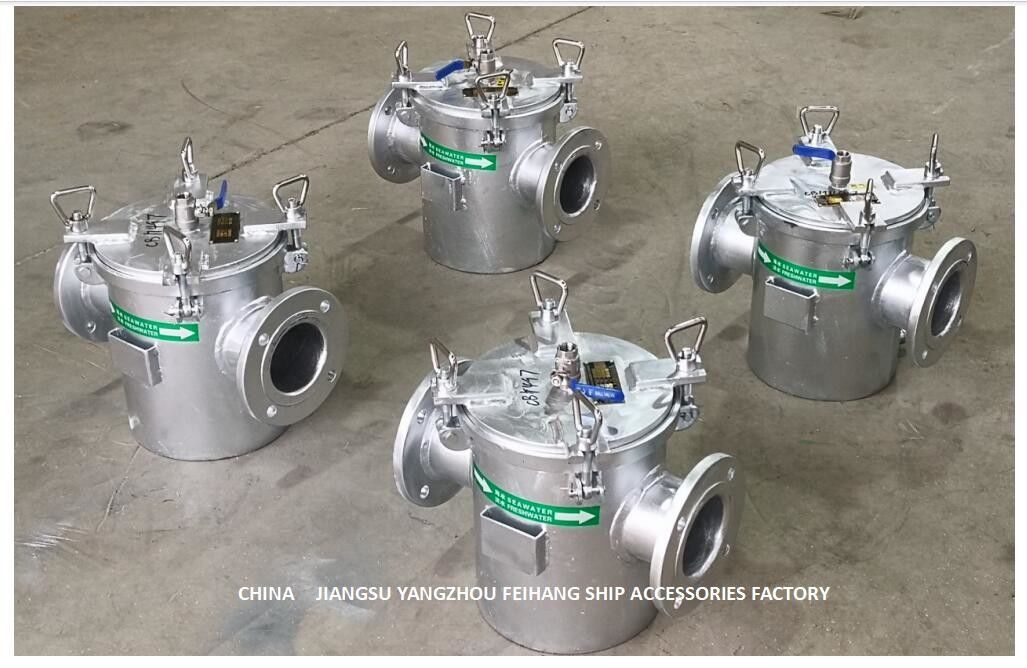 조잡한 물 필터 AS100 CB / T497-2012 해수 여과기 AS100 CB / T497-2012