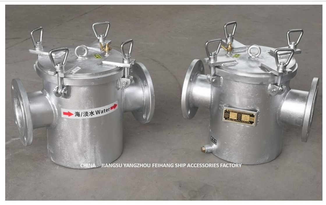 As125 Cb/T497-2012 탄소강 직류 전기로 자극된 조잡한 물 필터, 탄소강 직류 전기로 자극된 흡수 조잡한 물 필터