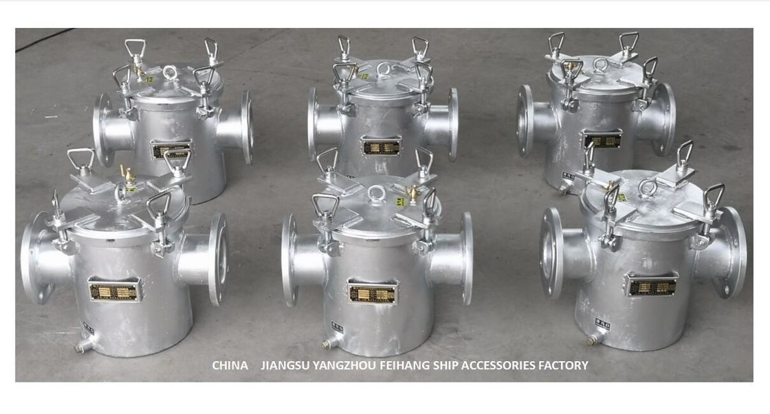As125 Cb/T497-2012 탄소강 직류 전기로 자극된 조잡한 물 필터, 탄소강 직류 전기로 자극된 흡수 조잡한 물 필터