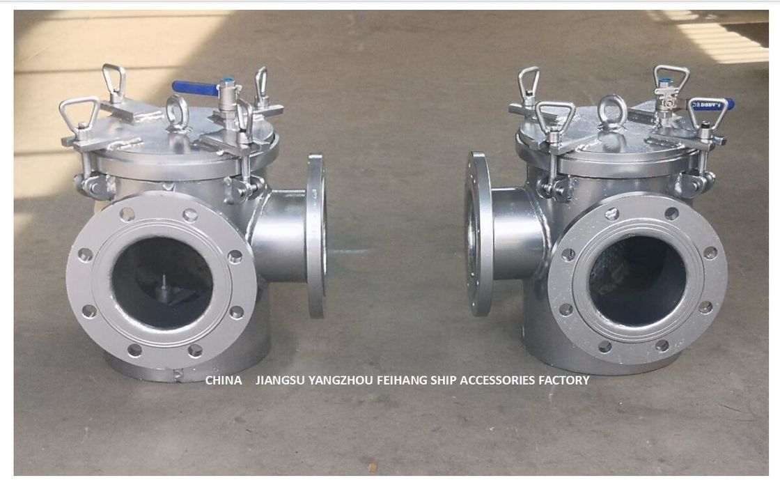 오른쪽 각 해상 거친 물 필터, 오른쪽 각 흡수 거친 물 필터 BRS125 CB/T497-2012