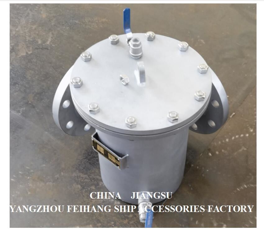 직투형 스테인리스 스틸 해양수 필터 AS125 PN1.0 CB/T497-2012 Mesh 150um