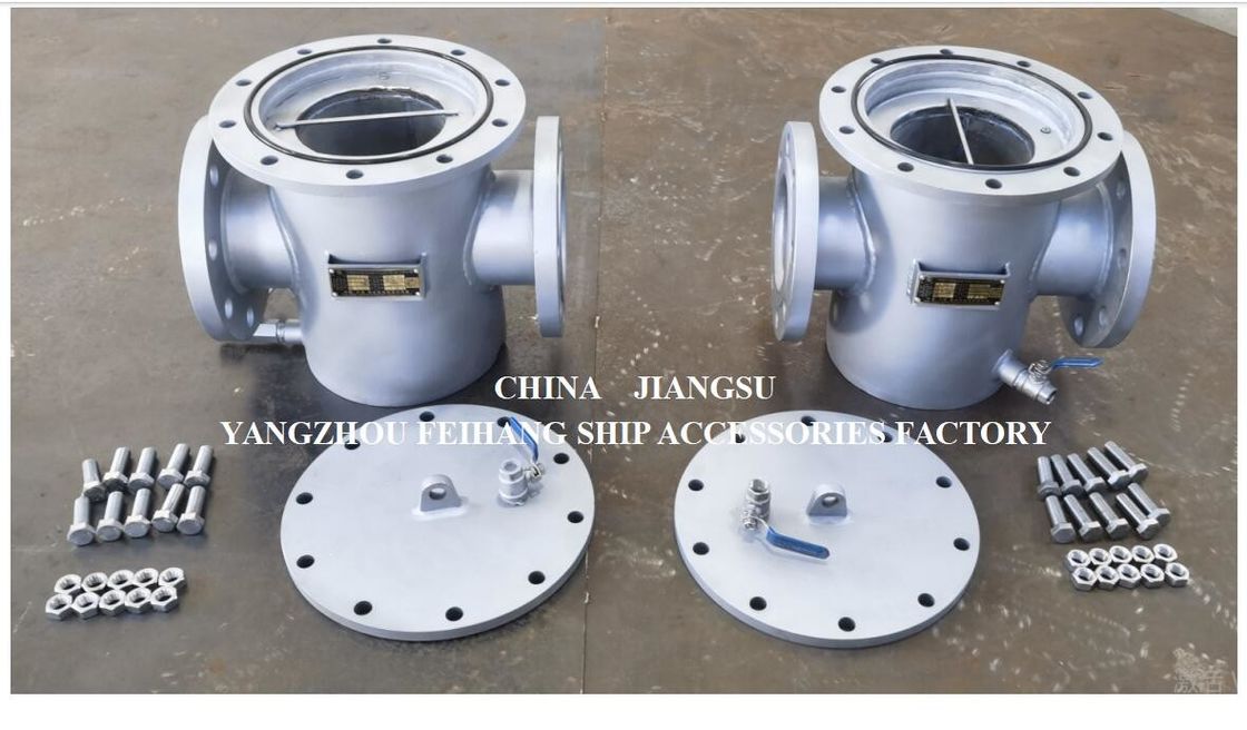 직투형 스테인리스 스틸 해양수 필터 AS125 PN1.0 CB/T497-2012 Mesh 150um