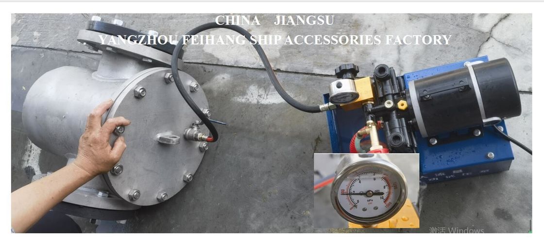 직투형 스테인리스 스틸 해양수 필터 AS125 PN1.0 CB/T497-2012 Mesh 150um