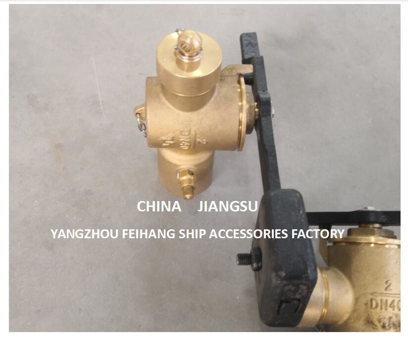 선박 테스트용 자폐 밸브 음향 밸브 캐빈 깊이 모델 Fh-40a 사양 Cb/T3778-99