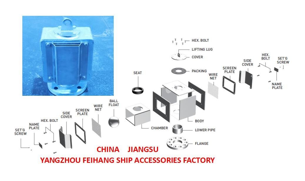중국 공기 펌프 공급업체 - Feihang Marine Box 타입 볼 플로팅 공기 펌프