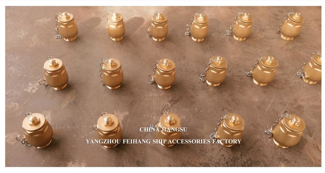IMPA23339 FH-DN40 배수 공 밸브 BRASS 몸체 NPT 덮개 스테인리스 스틸 플로팅 공