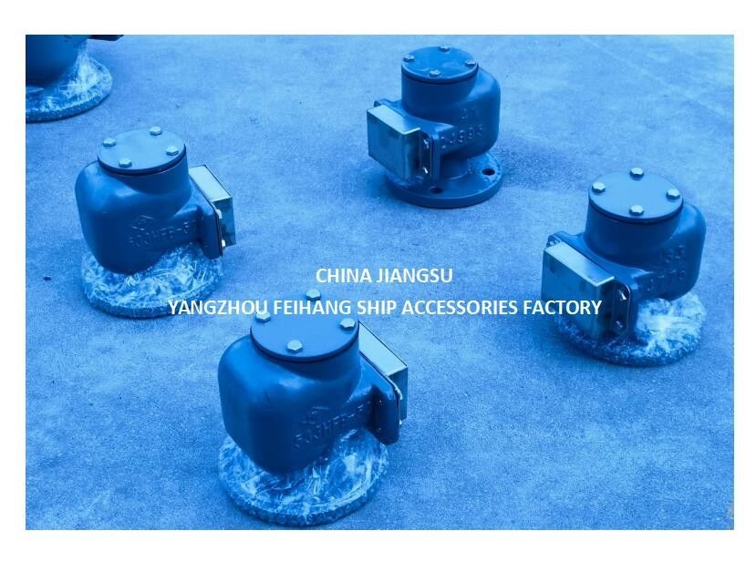 NO.533HFB-50A SUS316L 플로이터 NBR 가스켓 0.3MPA와 함께 앞 피크 탱크에 대한 공기 환기 헤드