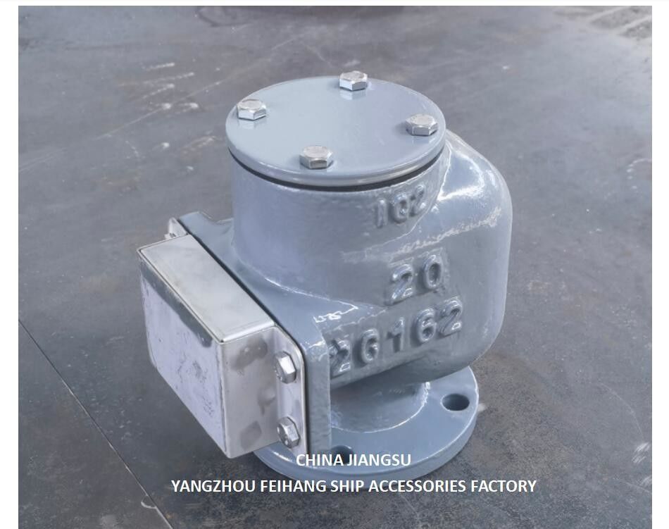 NO.533HFB-50A SUS316L 플로이터 NBR 가스켓 0.3MPA와 함께 바다 물 탱크에 대한 공기 환기 헤드