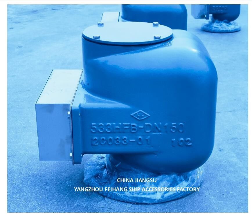 No.533hfb-150a 발라스트 탱크 공기 환기 헤드 및 발라스트 공기 파이프 헤드 모델 533hfb-150a