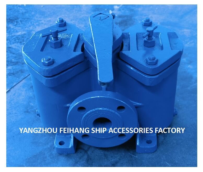 중국 듀플렉스 오일 필터 공급자 모델 AS32 Cb/T425 0.18/0.13- FeiHang Marine
