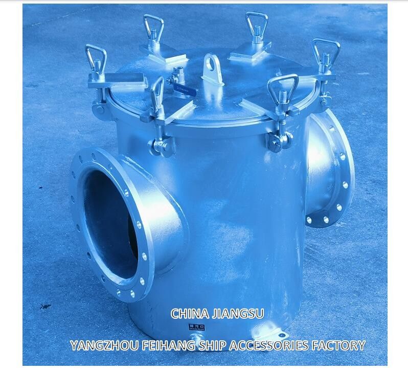 AS250 CB/T497-2012 해양 거친 물 필터 및 Mairine 해양 물 세일러 탄소 철강 몸체, 스테인레스 스틸 필터