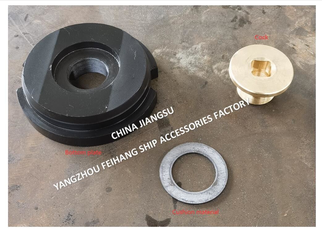 FeiHang BW52-45H 해상 바닥 플러그 직경 52mm 바닥판 H-45mm 오일 탱크에 대한 청동 바닥 플러그