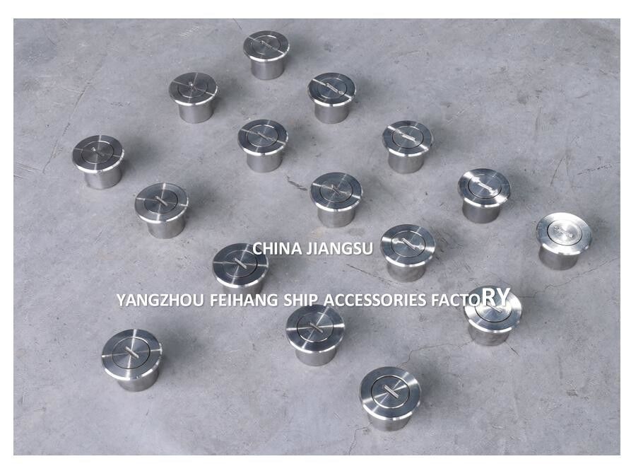 스테인리스 스틸 사운드 튜브 헤드 모델 A50 CB/T3778 외 지름: 92mm, 내부 지름: 62mm, 스레드 Szie: M60 * 3.0