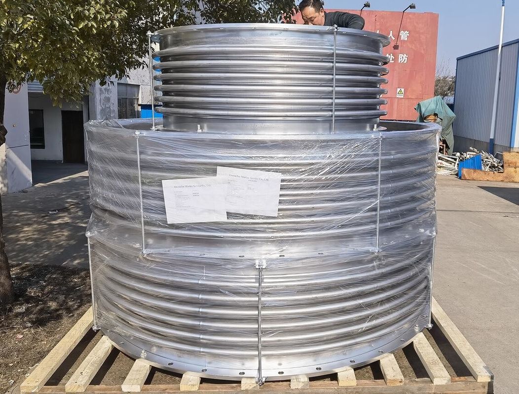 해양 스테인리스 스틸 밸러 확장 관절 모델 AS350-5 gb/t12522 크기 DN350 PN0.1 얼굴 대면 400mm
