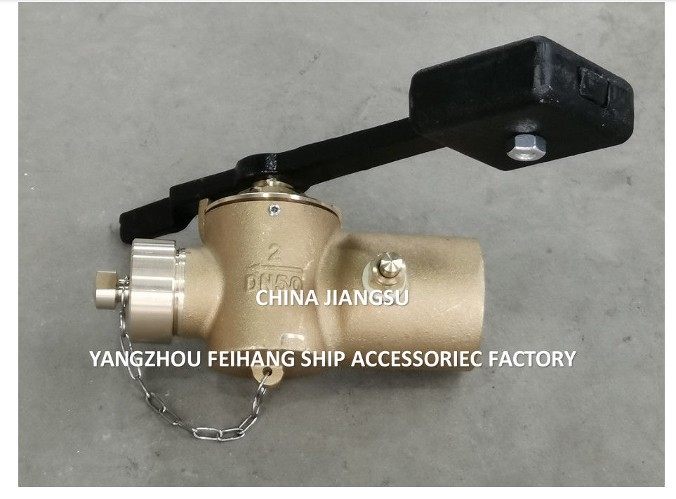 소닝 콕- 브론즈 자폐 밸브 모델 FH40 CB/T3778-1999 무게 레버와 함께 스레드 끝