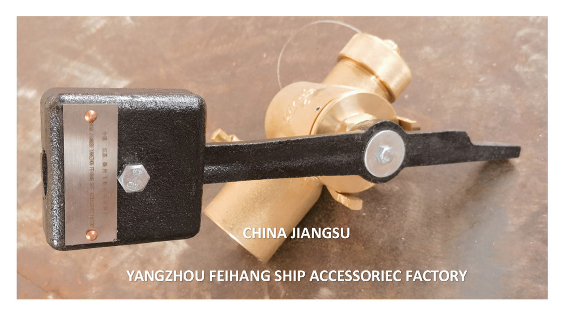 중국 브론즈 가중 레버 자폐 소닝 콕 스레드 Bsp 모델 FH40 Cb/T3778-1999