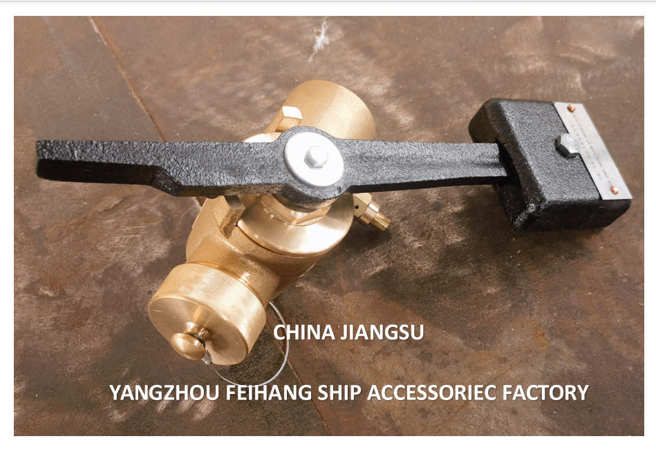 중국 브론즈 가중 레버 자폐 소닝 콕 스레드 Bsp 모델 FH40 Cb/T3778-1999