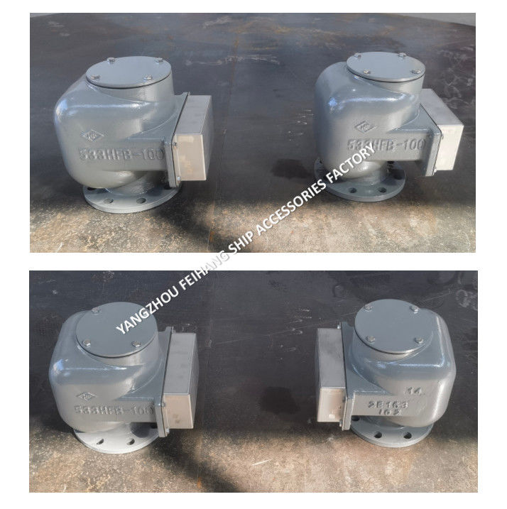533HFB-100A 공기 환기 헤드 밸러스트 탱크 공기 파이프 헤드 모델 533HFB-100A