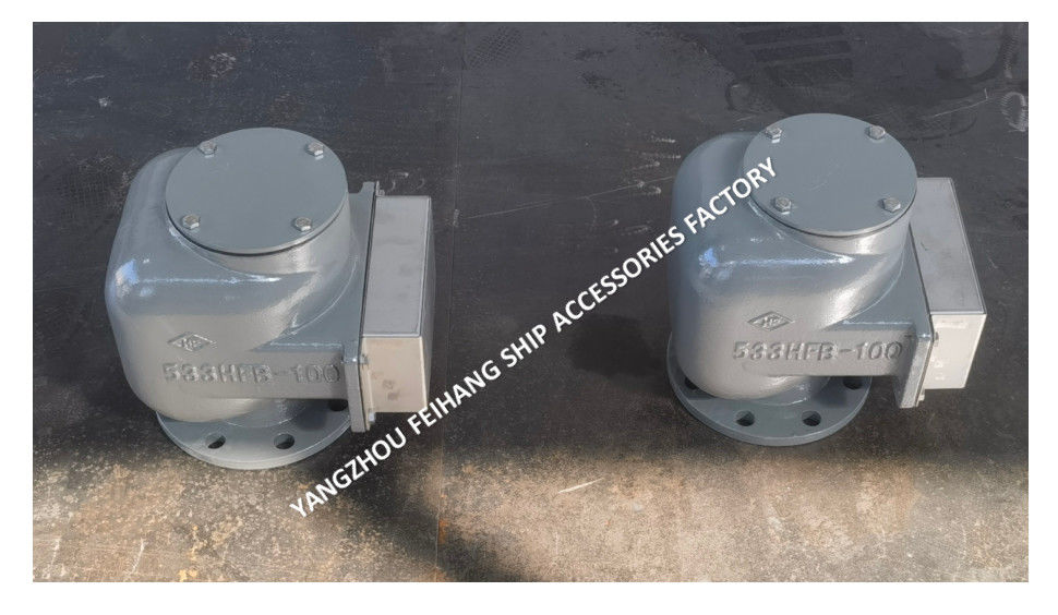 533HFB-100A 공기 환기 헤드 밸러스트 탱크 공기 파이프 헤드 모델 533HFB-100A