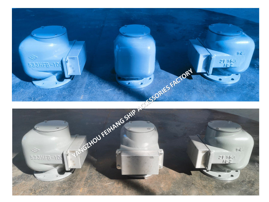 533HFB-100A 공기 환기 헤드 밸러스트 탱크 공기 파이프 헤드 모델 533HFB-100A