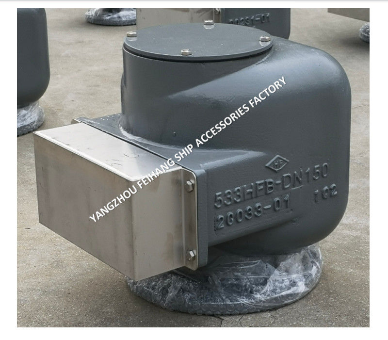 533HFB-200A 체조 Cast IRON FLOATER 스테인리스 스틸 공기 환기 머리 공기 환기 캡