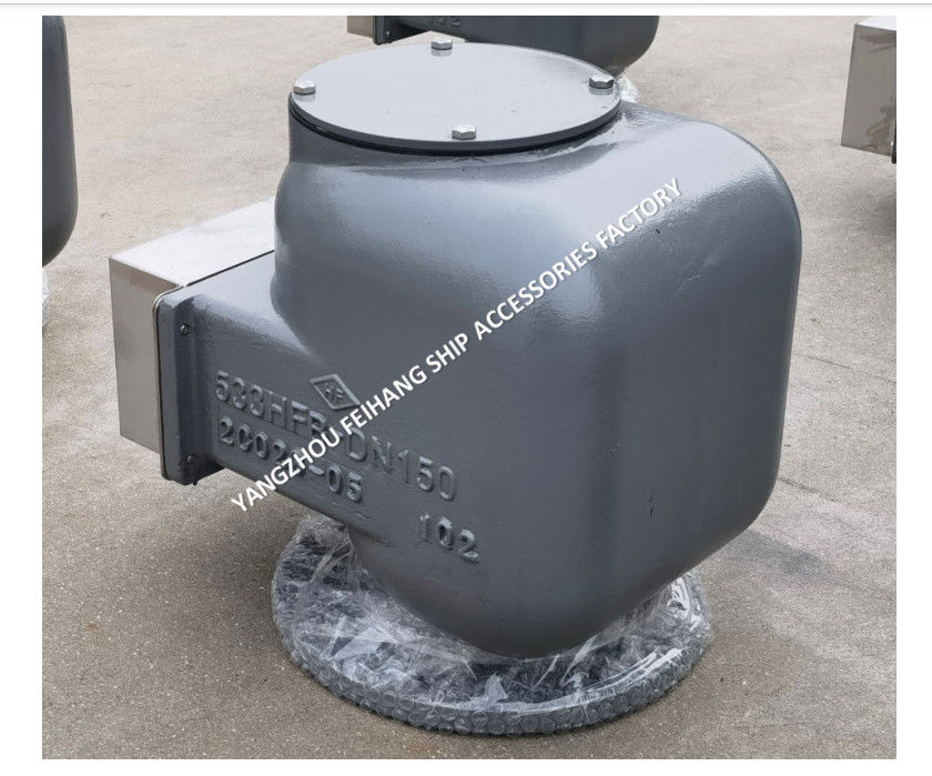 533HFB-200A 체조 Cast IRON FLOATER 스테인리스 스틸 공기 환기 머리 공기 환기 캡