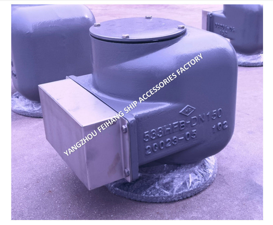 533HFB-200A 체조 Cast IRON FLOATER 스테인리스 스틸 공기 환기 머리 공기 환기 캡