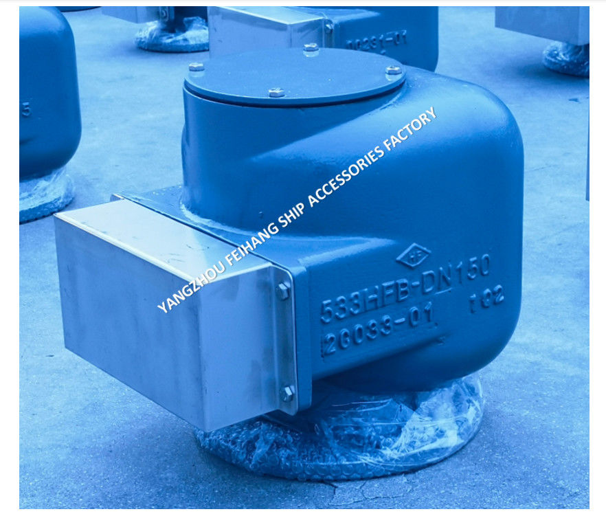 533HFB-200A 체조 Cast IRON FLOATER 스테인리스 스틸 공기 환기 머리 공기 환기 캡