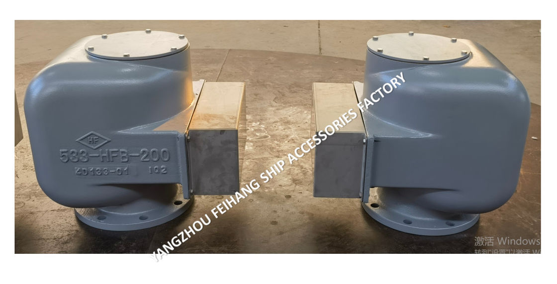 533HFB-DN200 공기 환기 헤드 플라이트 타입 탱크 공기 환기 헤드 모델 533HFB-200A