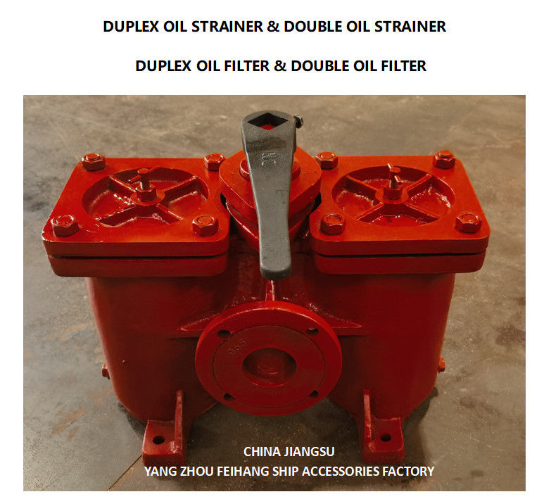 MESH 100 DN65 MATERIAL DUPLEX FUEL FILTER Cast IRON 클래스