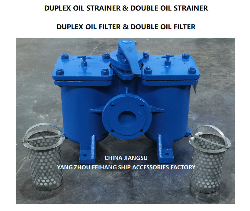MESH 100 DN65 MATERIAL DUPLEX FUEL FILTER Cast IRON 클래스