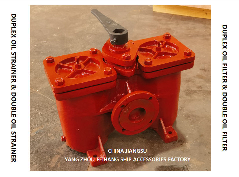 MESH 100 DN65 MATERIAL DUPLEX FUEL FILTER Cast IRON 클래스