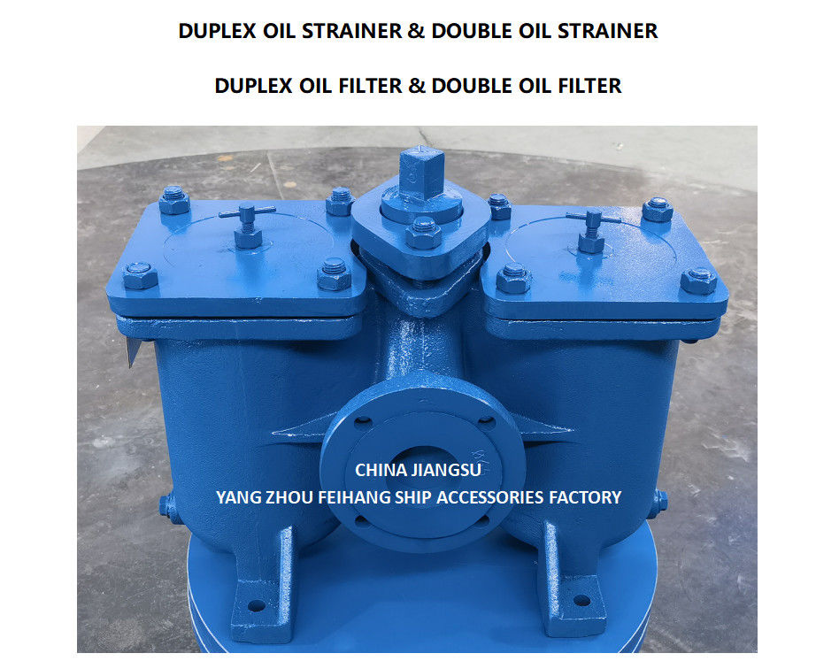 MESH 100 DN65 MATERIAL DUPLEX FUEL FILTER Cast IRON 클래스