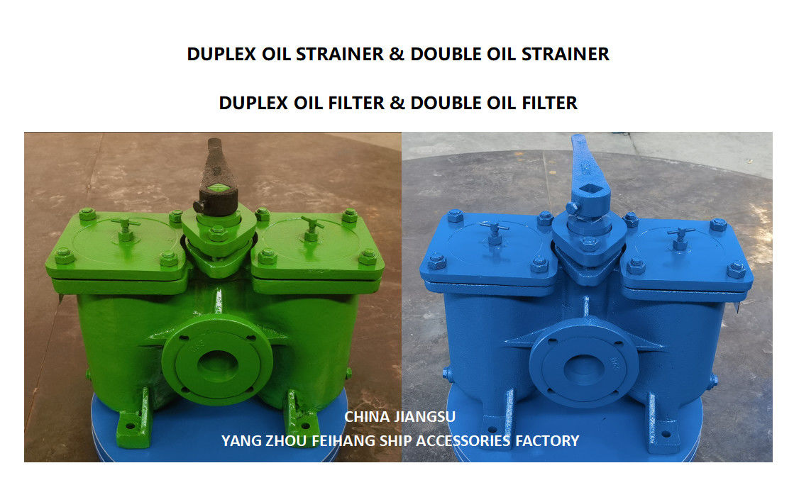 MESH 100 DN65 MATERIAL DUPLEX FUEL FILTER Cast IRON 클래스