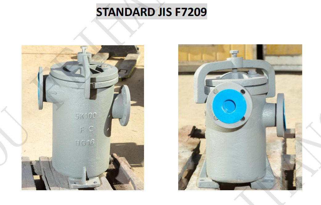 JIS F7209 싱글 오일 필터 5K-100A 몸체 - 주사철 및 필터 - 스테인리스 스틸