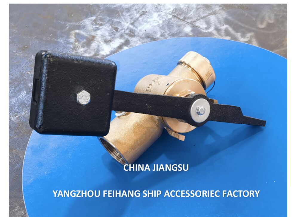SOUNDING SELF-CLOSING VALVE FH-40A CB/T3778-99 SOUNDING COCK THREADED ENDS 재질 - 구리