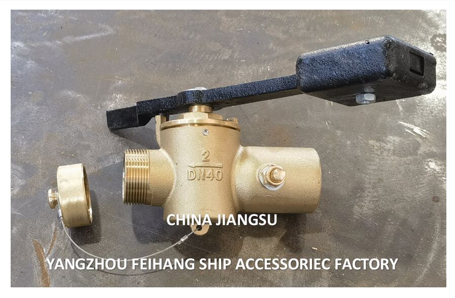 SOUNDING SELF-CLOSING VALVE FH-40A CB/T3778-99 SOUNDING COCK THREADED ENDS 재질 - 구리