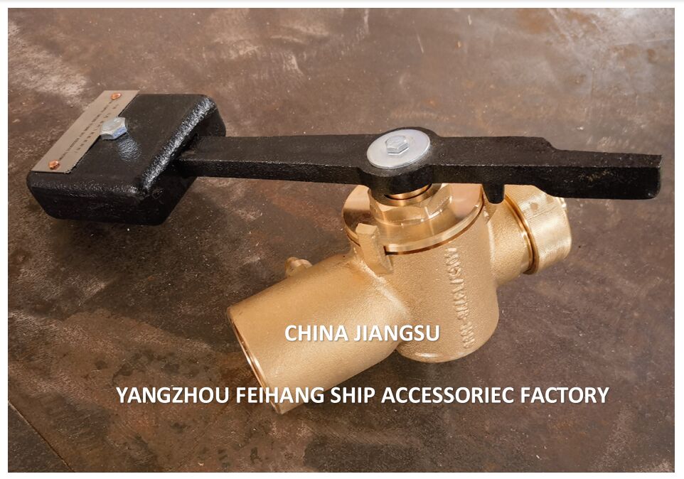 SOUNDING SELF-CLOSING VALVE FH-40A CB/T3778-99 SOUNDING COCK THREADED ENDS 재질 - 구리