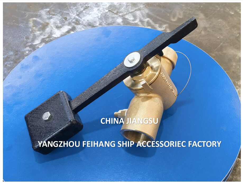 SOUNDING SELF-CLOSING VALVE FH-40A CB/T3778-99 SOUNDING COCK THREADED ENDS 재질 - 구리