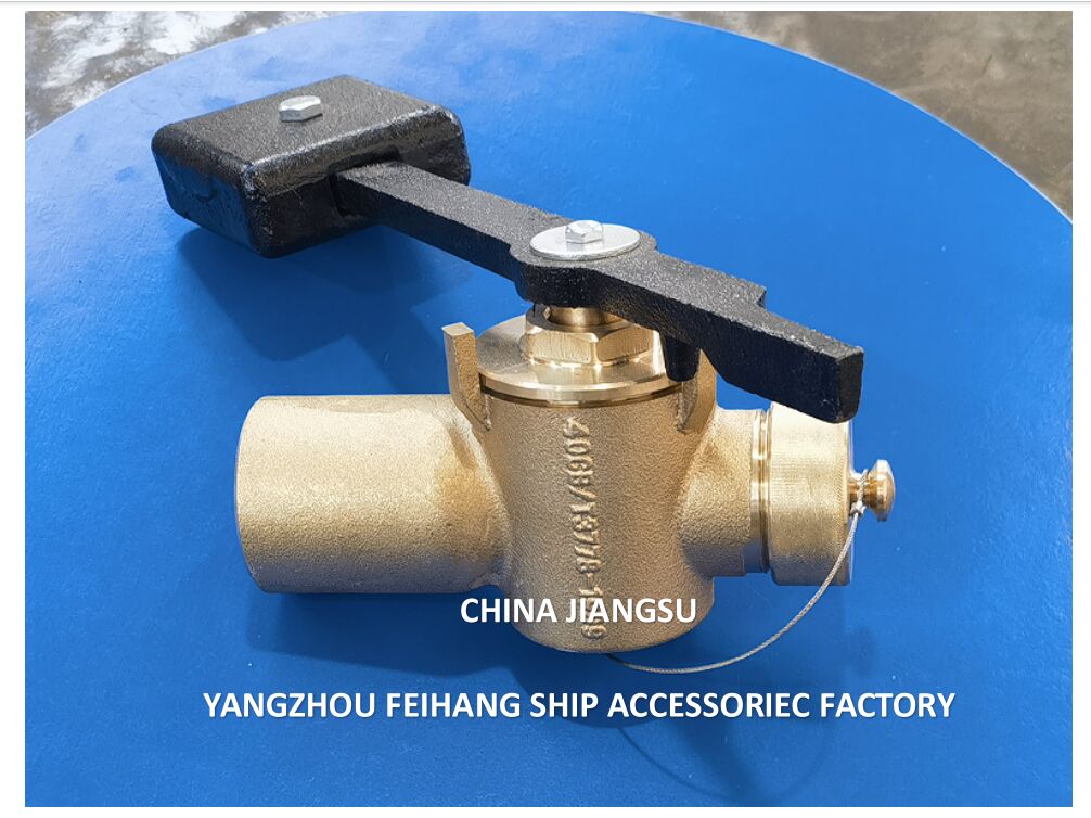 SOUNDING SELF-CLOSING VALVE FH-40A CB/T3778-99 SOUNDING COCK THREADED ENDS 재질 - 구리