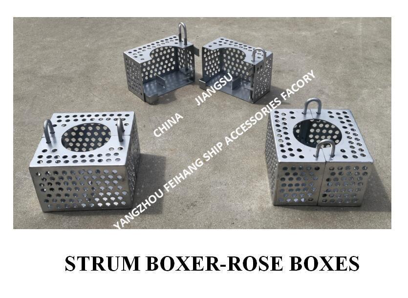 JIS F7206 SUCTION-ROSE BOX 스트레이너 및 스트럼 ROSE BOX 스트레이너 탄소강 용융 아연도금