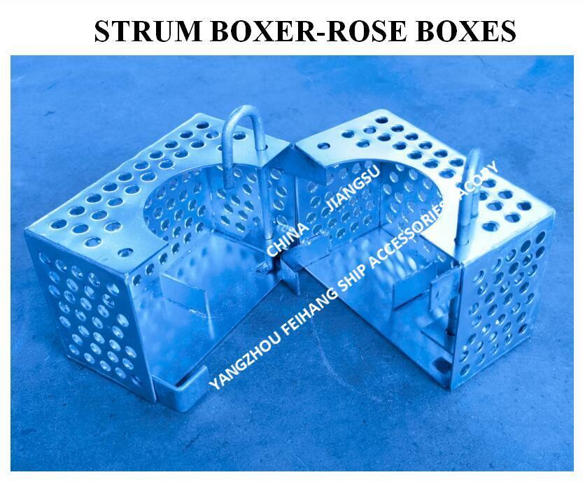 JIS F7206 SUCTION-ROSE BOX 스트레이너 및 스트럼 ROSE BOX 스트레이너 탄소강 용융 아연도금