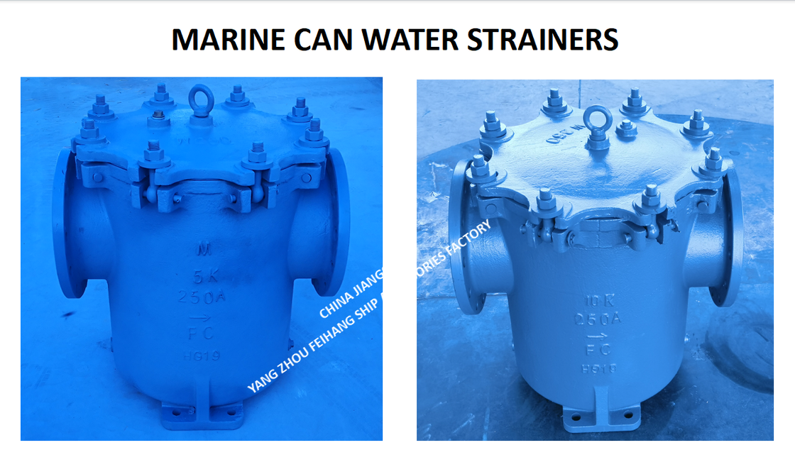 IMPA872011-FH-10K-250A MARINE CAN WANTER STRAINERS-CAN WATER FILTERS FACE TO FACE 680MM