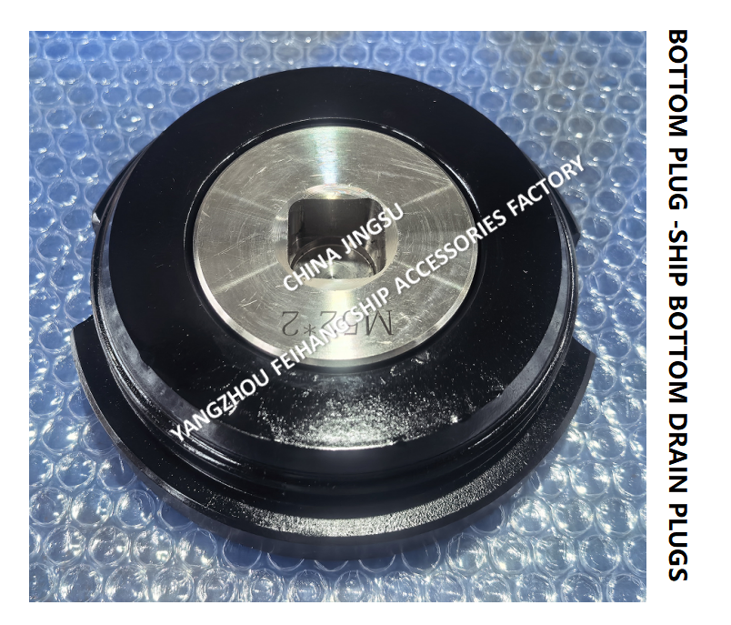 FEIHANG BAND SHIP BOTTOM DRAIN PLUGS M52*2 A-TYPE FOR WATER TANK WITH ROLLED STL HOUSING,STAINLESS STEEL PLUG,NEOPRENE UBBER